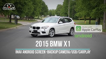 INAV 10.25" pop out Android screen BMW X1 E84 Backup Camera Apple CarPlay Android auto