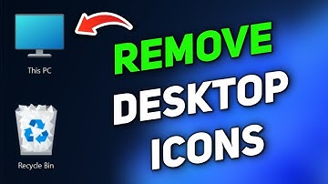 How to Remove Desktop Icons Without Deleting Them on Windows 11