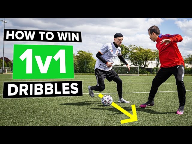 How to win 1v1 situations | dribble the defender class=