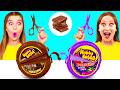 Desafío De Comida Real vs De Comida Chocolate | Batalla de Cocina Loca por 4Teen Challenge