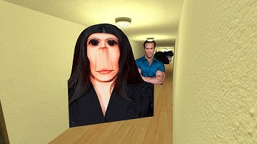 Nextbot ROSALIA BIZCOCHITO and MAXWELL CAT is After Me in GMod - Can I Escape the Madness?