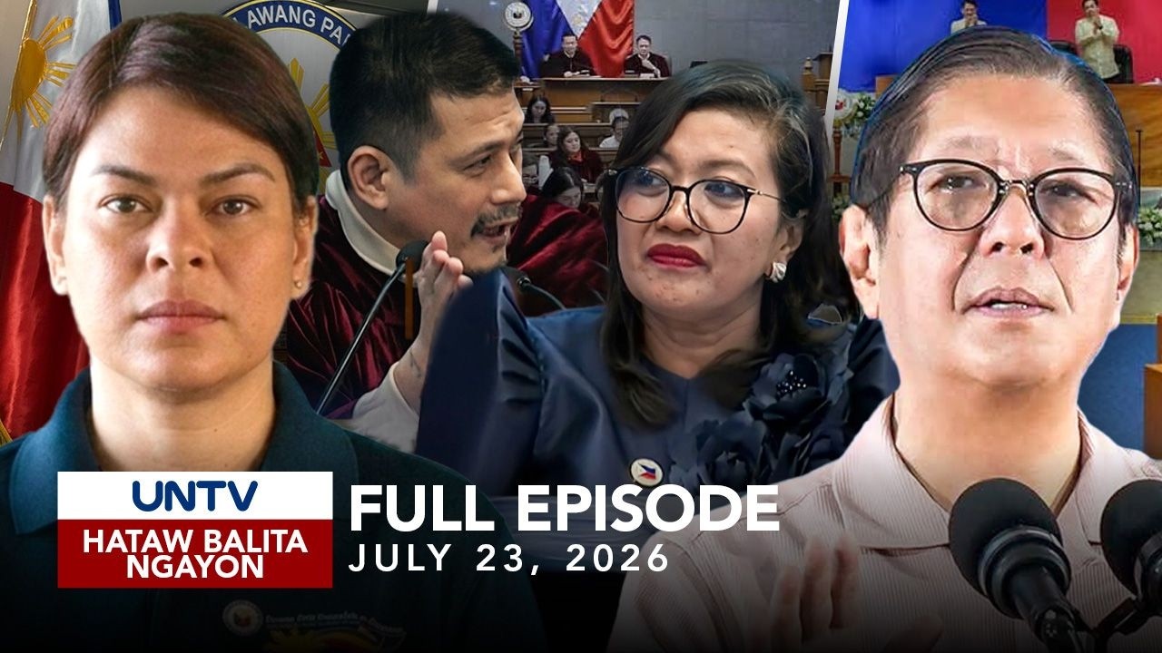 UNTV: Hataw Balita Ngayon | July 23, 2026