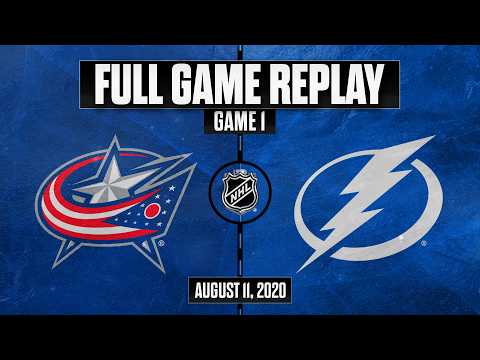 FULL GAME REPLAY: 5-Overtime Classic! Blue Jackets @ Lightning | August 11, 2020