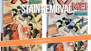 X-men 1 cleaning and stain removal