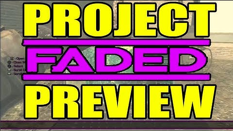 [PS3/Ghosts] Project Faded Mod Menu - Preview!