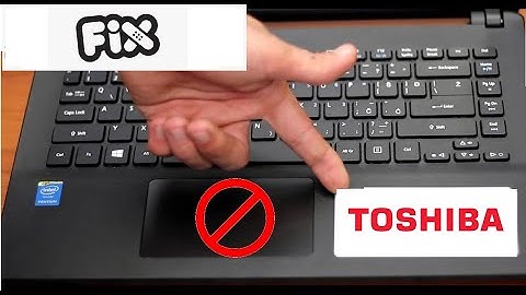 Fix Dynabook Toshiba Satellite Laptop MOUSE TouchPad NOT WORKING Tecra Portege Windows Stop Trackpad