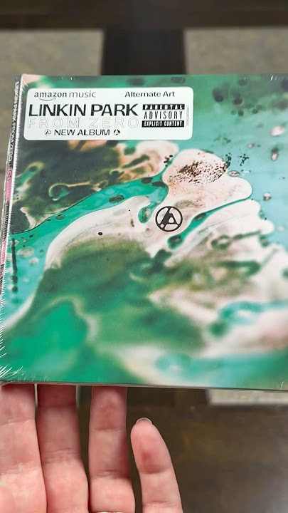 Unboxing From Zero Alternate Art CD by Linkin Park! 💚 #fromzero