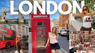 LONDON VLOG 🇬🇧 exploring my favourite city, travelling in the heatwave + thirsty thursday !!