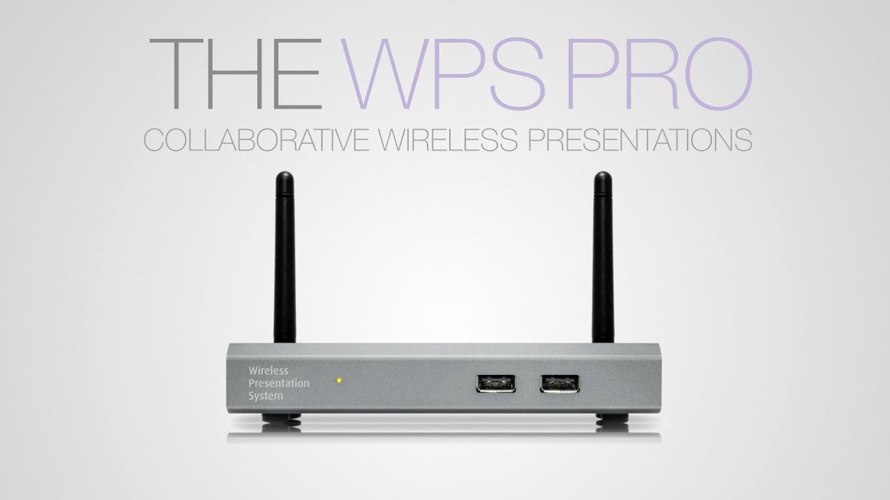 WPS Pro Pr sentation Collaborative En WiFi YouTube