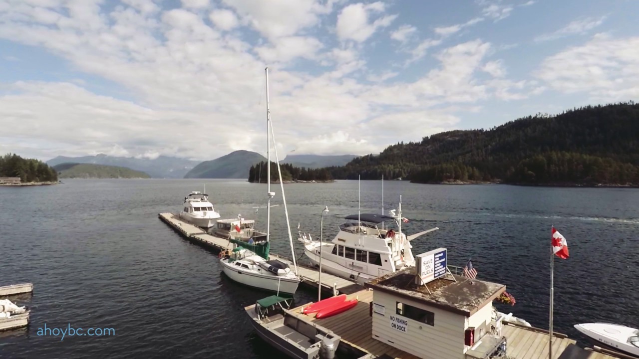 Boating the Sunshine Coast in British Columbia YouTube