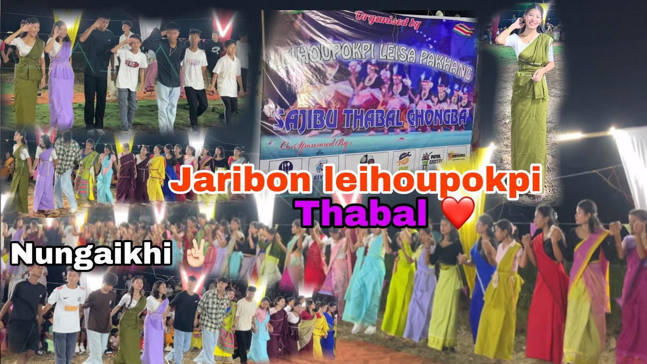 LEIHOUPOKPI JARIBON THABAL ❤️|| CACHAR || Makok chingna chongkhre eidi😅❤️|| Bisakha Chirom