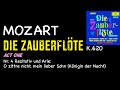 Miniature de la vidéo de la chanson Die Zauberflöte, K. 620: Act I, Scene Vi. No. 4 Recitative And Aria "O Zitt're Nicht, Mein Lieber Sohn!" (Die Königin Der Nacht)