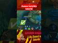 Aamon invisible tutorial #shors #shortyt #mlbb