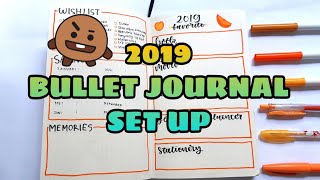 MY 2019 BULLET JOURNAL SET UP || INDONESIA