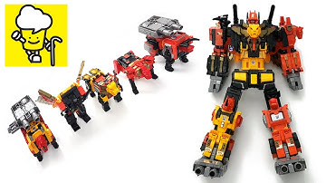 Transformer Predaking Combiner War Divebomb Headstrong Rampage Tantrum Razorclaw