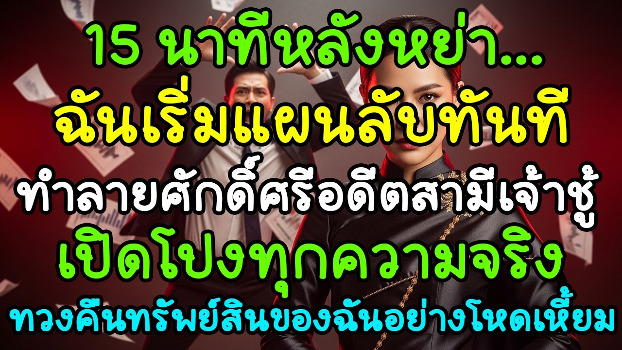 15 นาทีหลังหย่า… ฉันเปิดโปงสามีจอมเจ้าชู้ จนชีวิตเขาพังทั้งบริษัท!