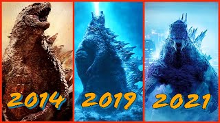 Evolution of Godzilla in The Monsterverse! (2014-2021)
