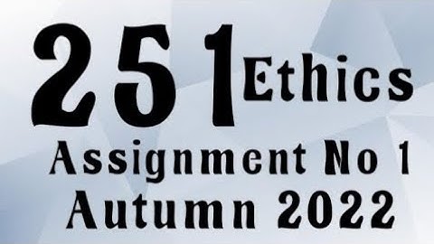 AIOU Code 251 Solved Assignment No.1 Autumn 2022 #aiou #aiousolveassignments