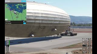 Microsoft Flight Simulator The Hindenburg zeppelin short flight