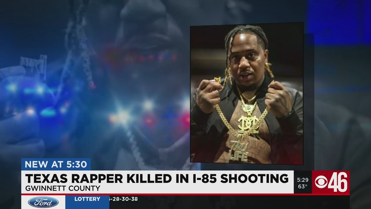 Houston rapper shot and killed on I-85 in Gwinnett County - YouTube