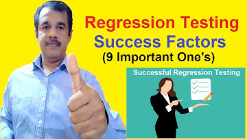 Factors for a successful regression testing | testingshala