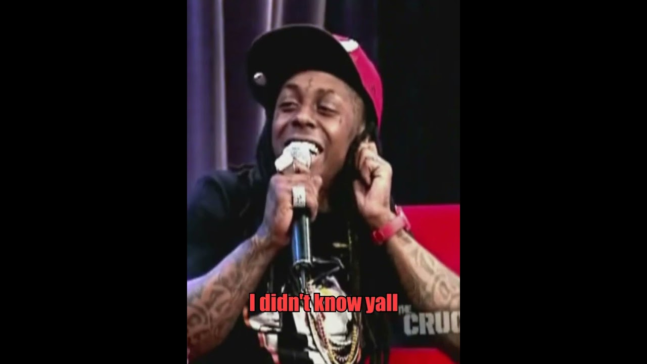 ⁣Lil Wayne: Guess the Song Lyrics