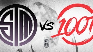 100 vs. TSM - NA LCS 3rd Place Highlights (Summer 2018)