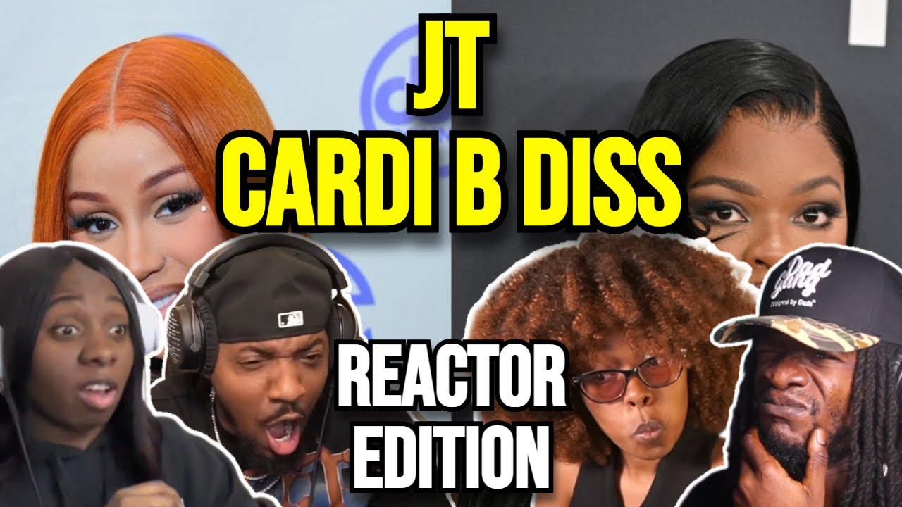 JT - Дисс Карди Би | РЕАКЦИЯ МЭШАП