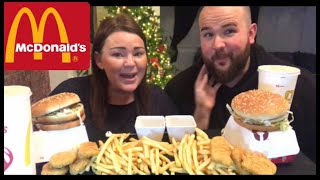 Uk mukbang McDonald’s with my kenny🥰