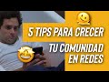 5 tips para MEJORAR tus VENTAS y engagement en redes sociales: CRECE TU COMUNIDAD.