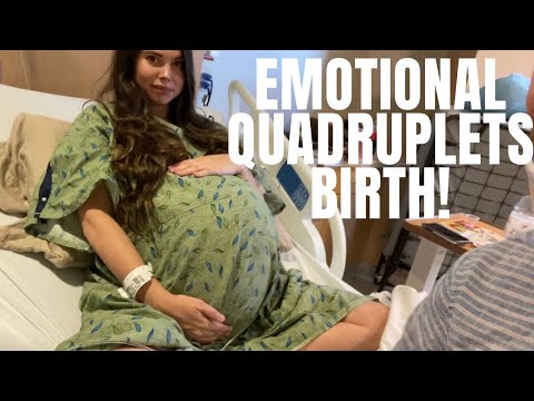 The Live BIRTH of Our QUADRUPLETS *INTENSE* | TFYV #16