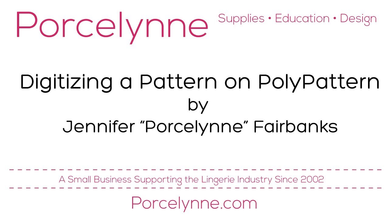 Digitizing a Pattern into PolyPattern Design Software with a GTCO ...