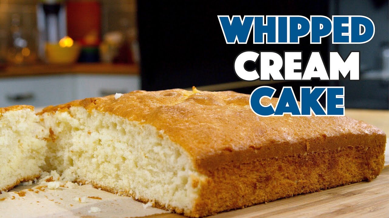 1936 whipped cream cake recipe
