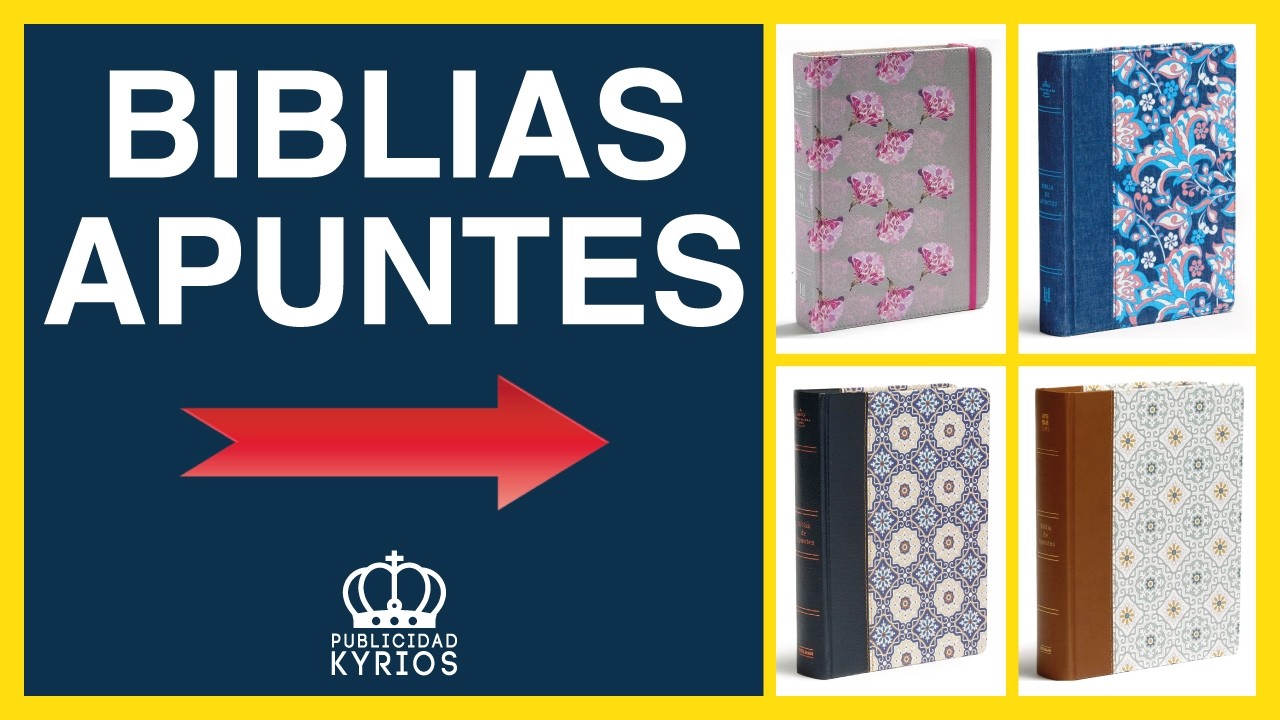 TODAS las ✅  BIBLIA de APUNTES ✍🏻 REINA VALERA 1960  👑 y NVI