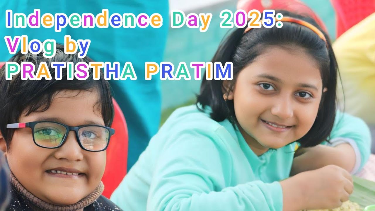 Independence Day 2025 | DIY National Flag Sticker Making | Kids Craft Tutorial by Pratistha Pratim