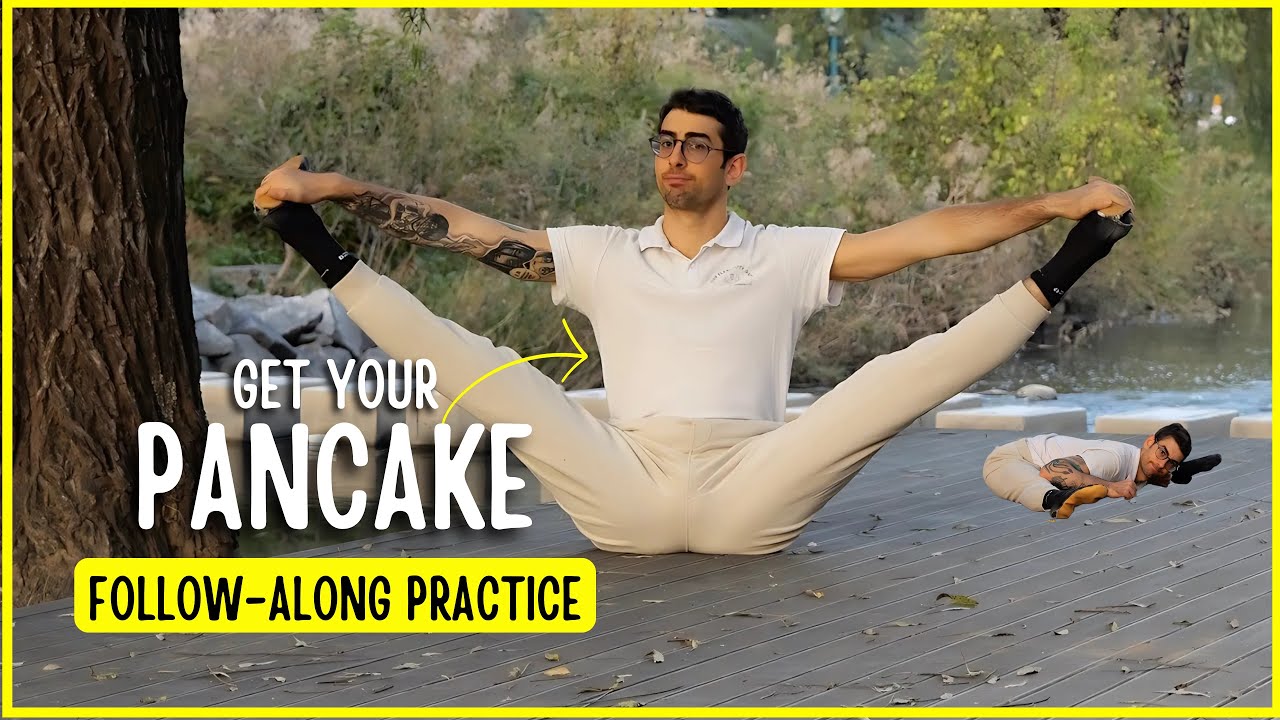 Pancake Ab Routine 40 Minute Pancake Stretching Routine | Follow-Along Flexibility Workout ...