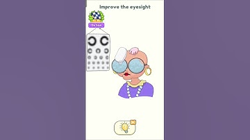 Dop 2 (delete one part) level 14 improve the eyesight "solutions"#dop2 #gameplay #solution