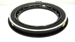 LARGE 0.5 m OPEN CENTER DIRECT DRIVE ROTARY SERVO TABLE (part1)