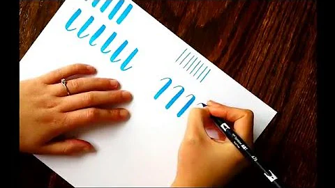 The Beginner's Guide to Brush Lettering: Basic Strokes