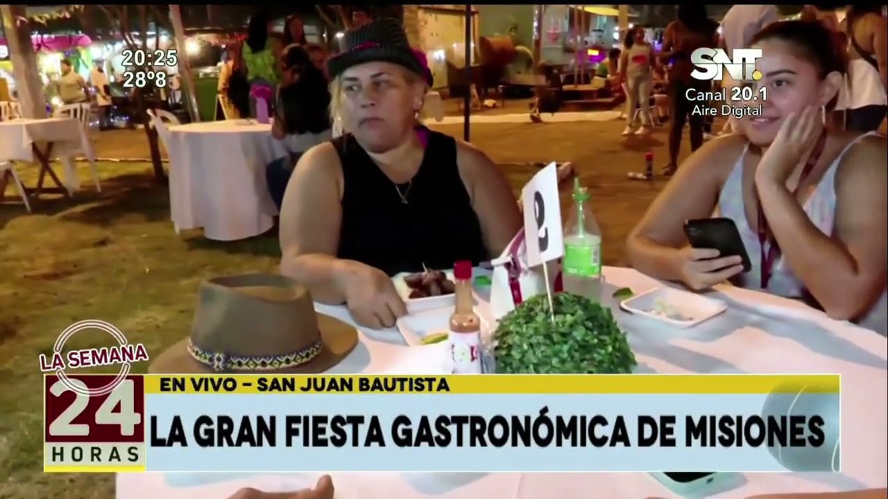Segundo día de la gran fiesta gastronómica de Misiones