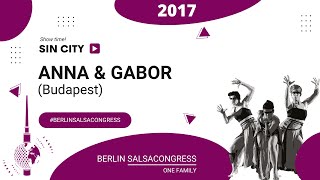 Anna & Gabor Budapest Performing At Berlin Salsacongress 2017