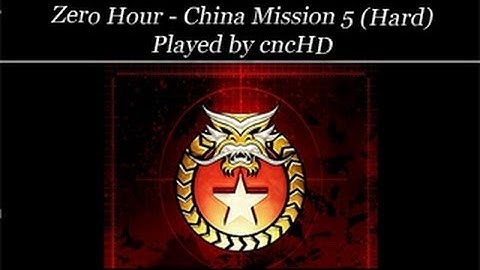 ZH Campaign - China Mission 5 (Hard)