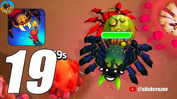 The Spider Nest: Eat the World - Gameplay Walkthrough Part 19 (IOS,Android) | Stick Crazee