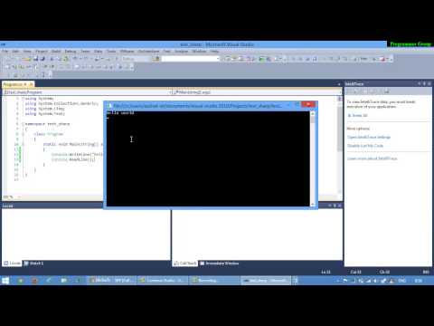 C# เบื่องต้น Hello World And และประกาศตัวแปล
