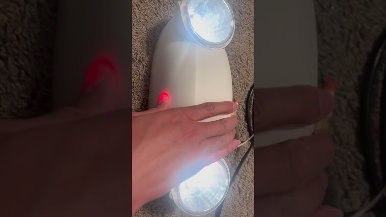 Back to red test button LED - YouTube