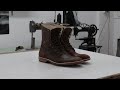 Shoe making tutorial | HANDMADE | hand-welted boots