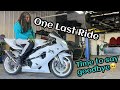 Last Ride: Saying goodbye to the first bike I ever built (T_T) "full build from start to finish"