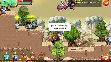 Ngọc Rồng Online - Úp tiềm năng cùng bang hội map rừng đá ( Trung Hiếu )