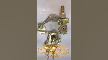 Scaffolding Fixed right angle coupler