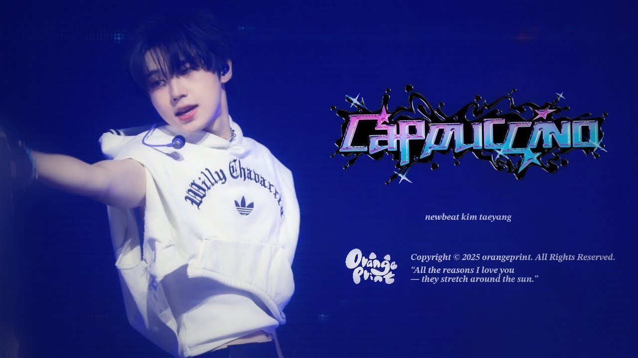 [4K] 250821 KWDA 케이월드드림어워즈 Cappuccino ☕️ NEWBEAT KIMTAEYANG FOCUS | 뉴비트 김태양 직캠